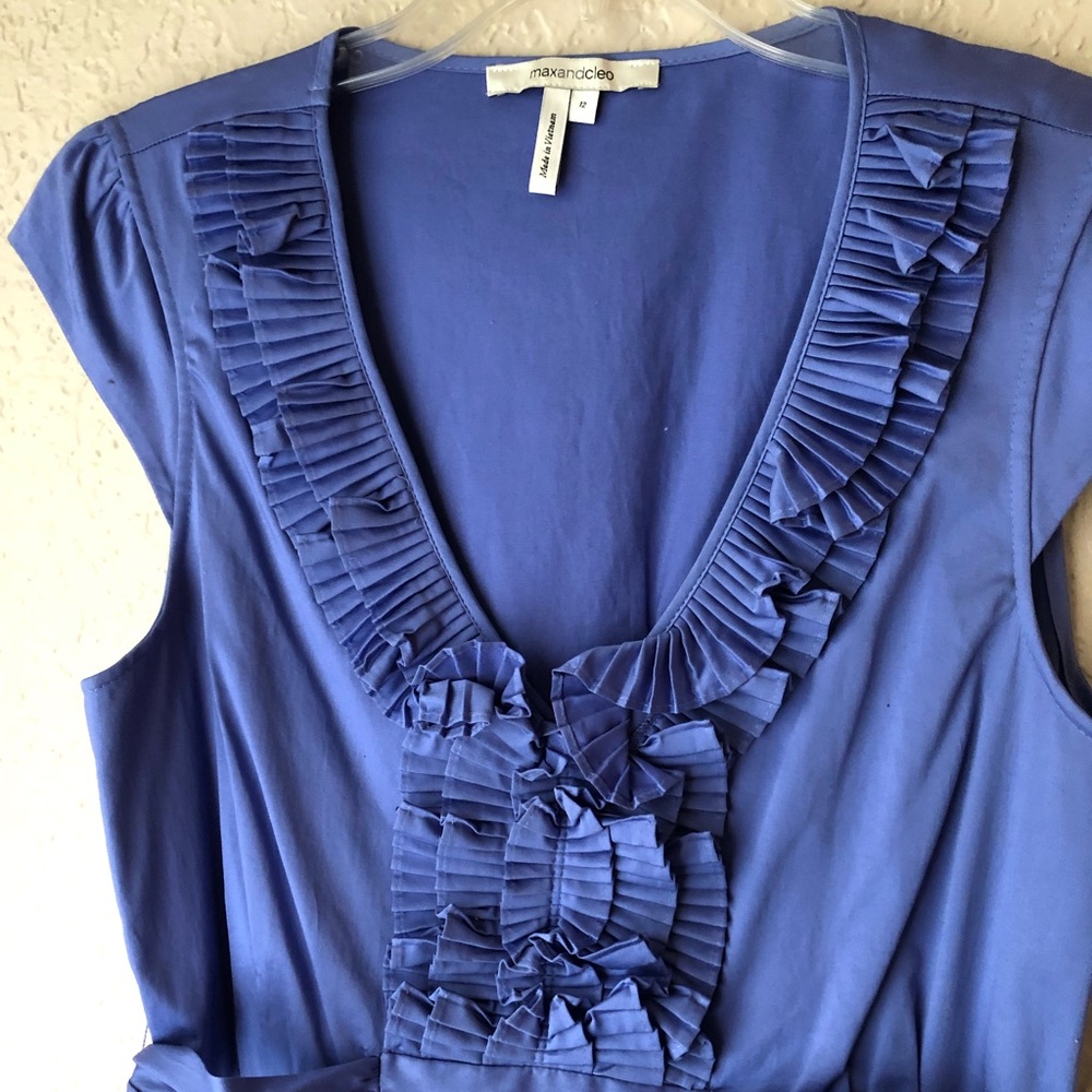 Max & Cleo Dress with Pockets- NWT - Picture 3 of 7